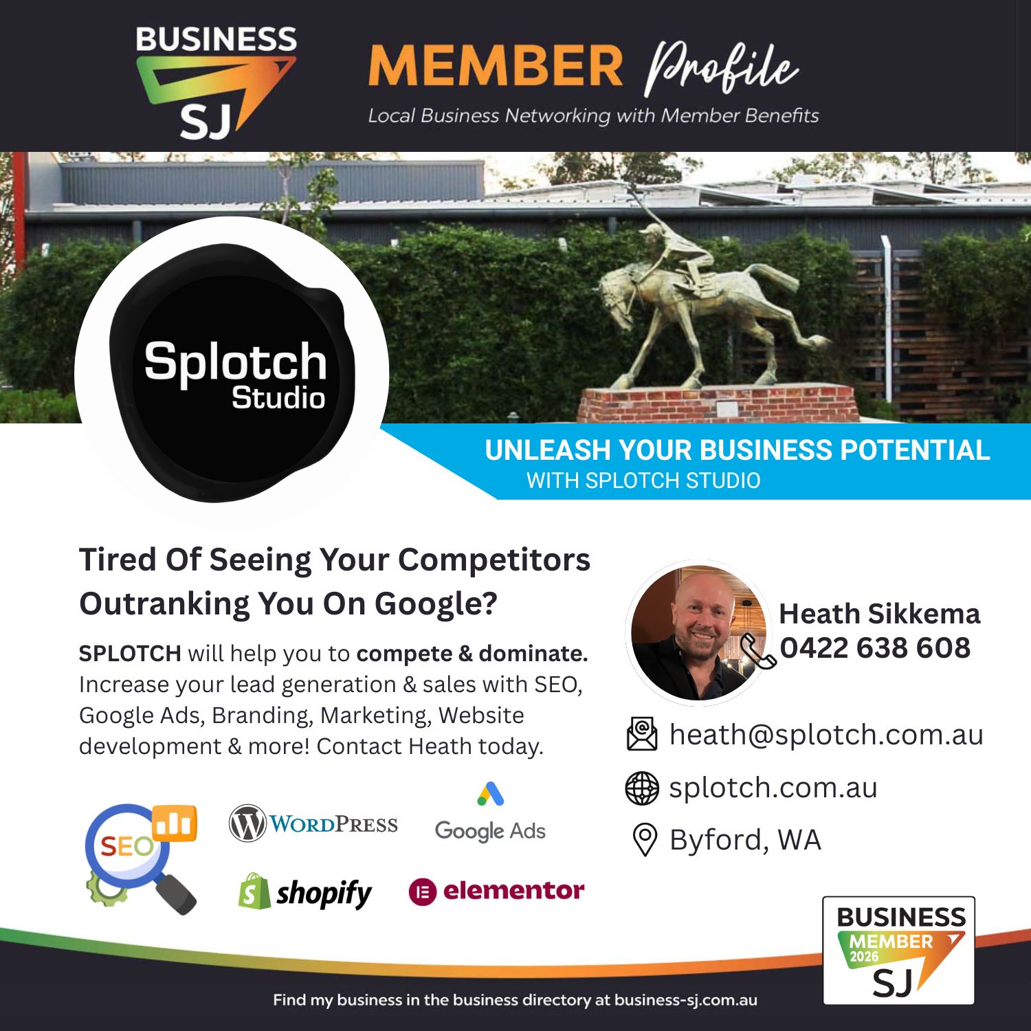 Marketing webdesigner SEO Byford Armadale WA