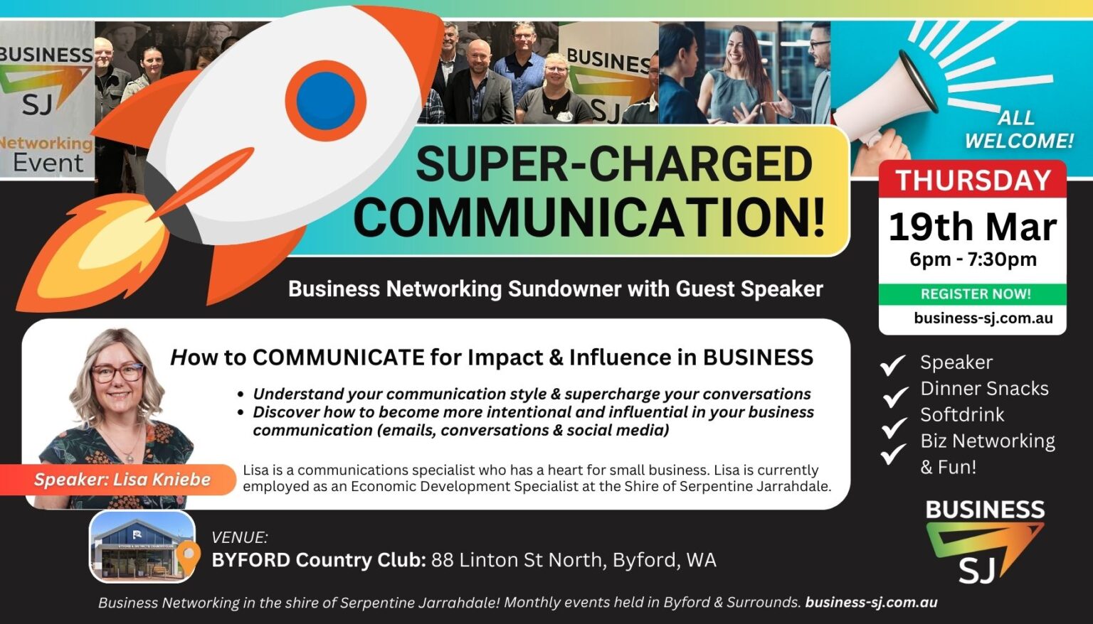 business networking event byford