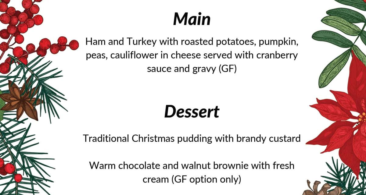 Christmas Menu